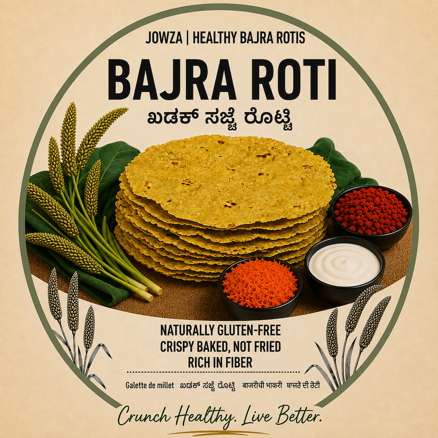 Bajra Khadak Roti