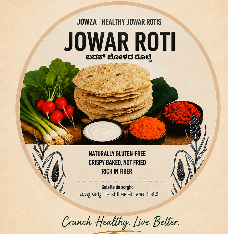 Sorgam Crisps (Jowar Khadak Roti)